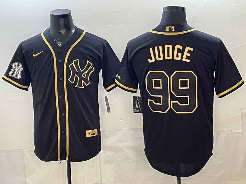 Men 2026 New York Yankees #99 Judge black Nike MLB Jersey 003->new york yankees->MLB Jersey